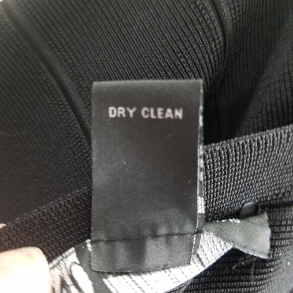 Banded Black Dress INC International Concepts Women's L zippered - Picture 11 of 11